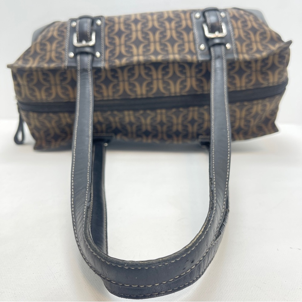 Fossil Vintage Baguette Jacquard Monogram Satchel - Picture 5 of 16